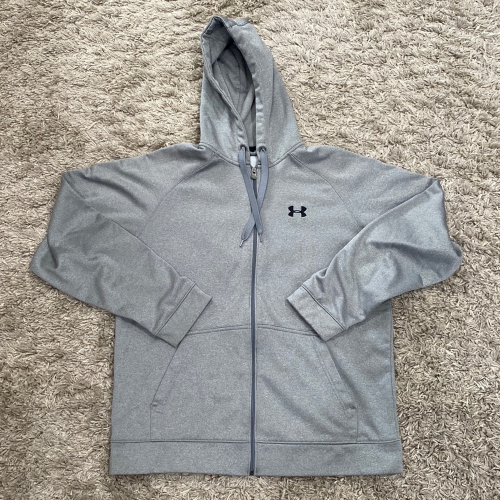 Under Armour mens full zip up hoodie
